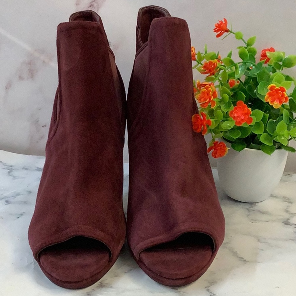 NWT Cole Haan Open Toe High Heel Boot 8.5B